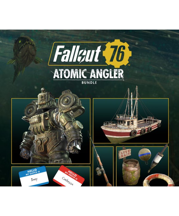 Fallout 76 - Atomic Angler Bundle DLC XBOX One / Xbox Series X|S Xbox One Key EUROPE